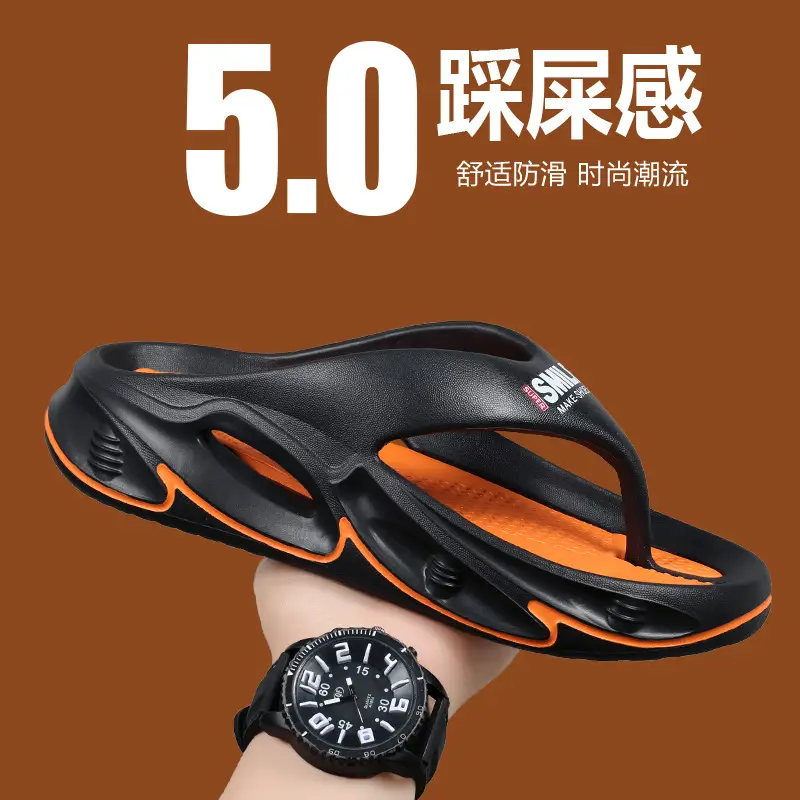 2025 Korean Style Beach Flip Flops Large Size - Image 6