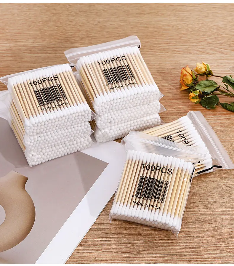 Double-Headed Cotton Swabs Disposable Makeup Remover Cleaning — feature 15