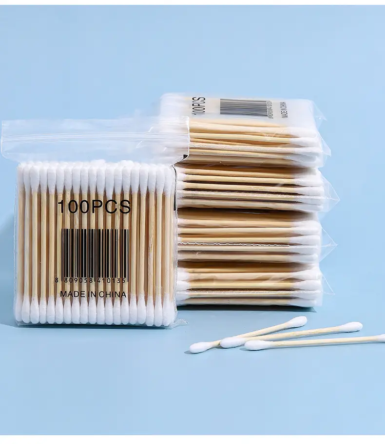 Double-Headed Cotton Swabs Disposable Makeup Remover Cleaning — feature 16