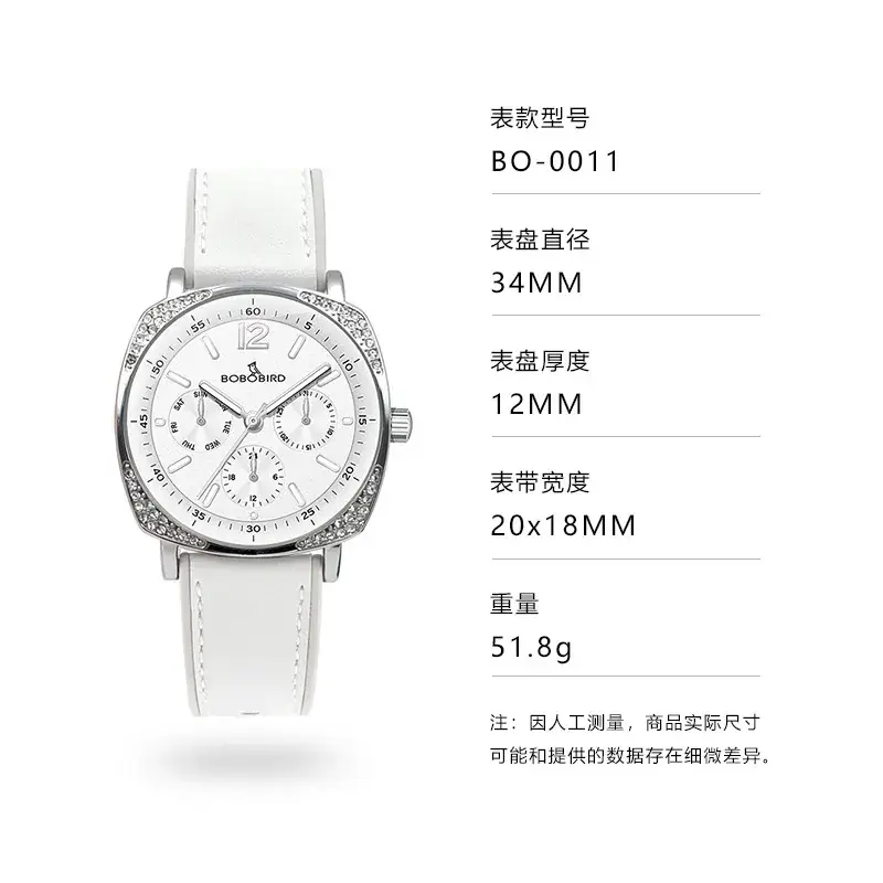 Elegant Diamond Encrusted Women's Watch BO-0011