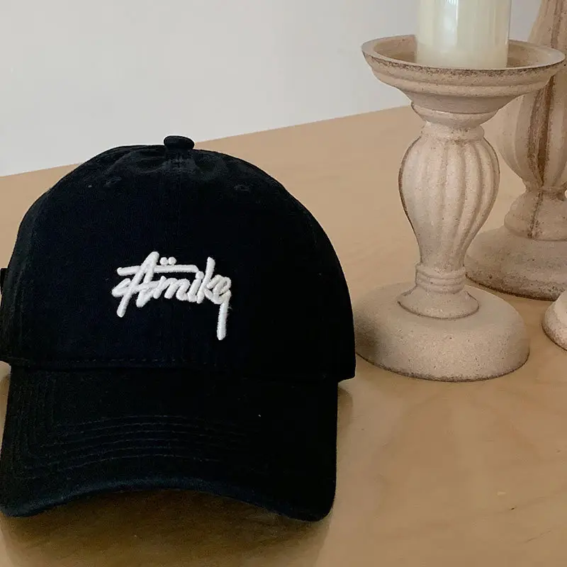 Women Pink "Tide" Embroidered Cap - Image 2
