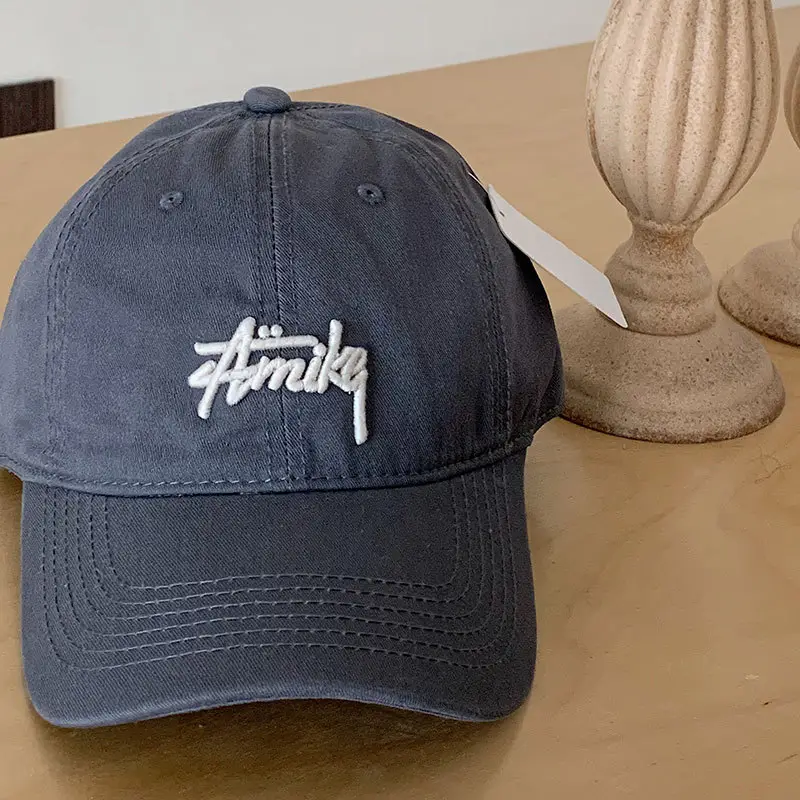 Women Pink "Tide" Embroidered Cap - Image 3