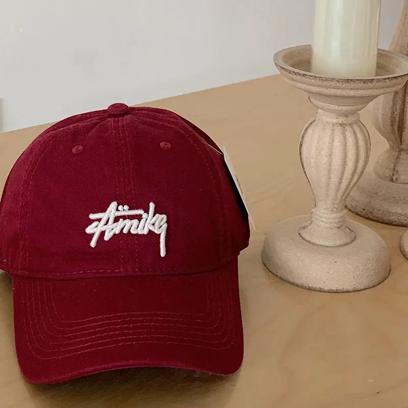 Women Pink "Tide" Embroidered Cap - Image 5