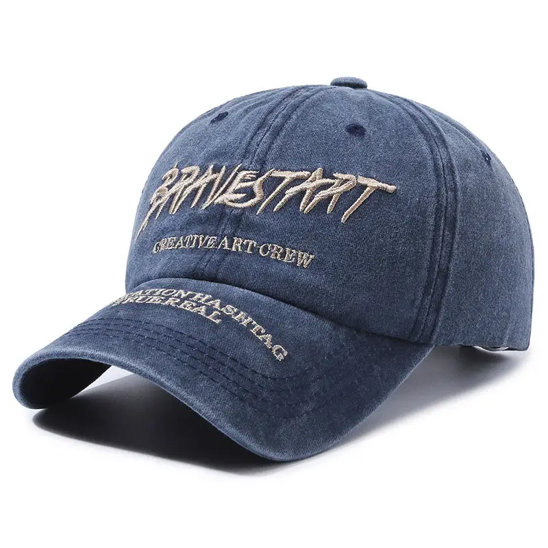 Women's Beige Embroidered Baseball Cap with "Barnstorm" Design - Image 11