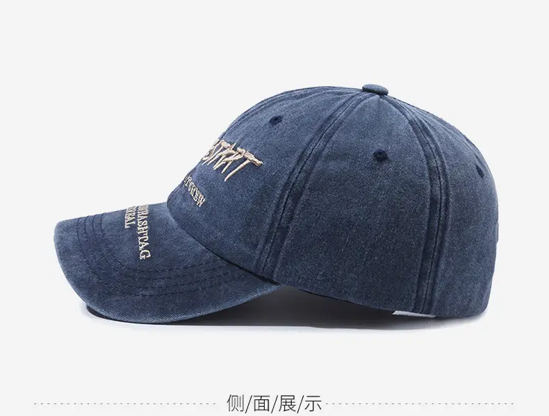 Women's Beige Embroidered Baseball Cap with "Barnstorm" Design — feature 10