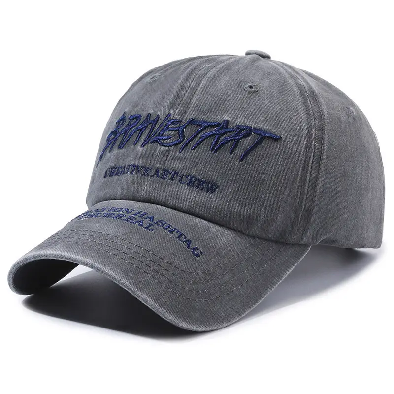 Women's Beige Embroidered Baseball Cap with "Barnstorm" Design - Image 2