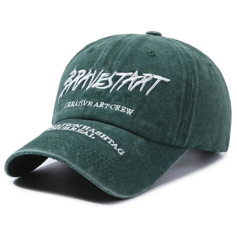 Women's Beige Embroidered Baseball Cap with "Barnstorm" Design - Image 5
