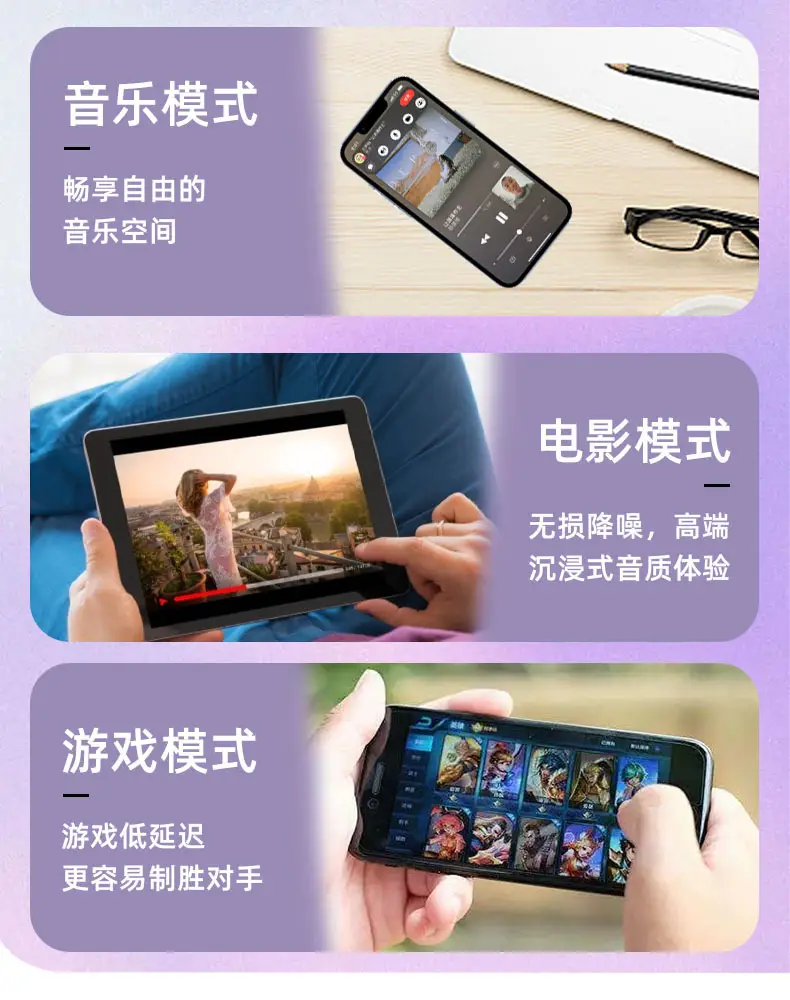 Cross-Border ANC Wireless Headset with AI Translation & Touch Screen — feature 16