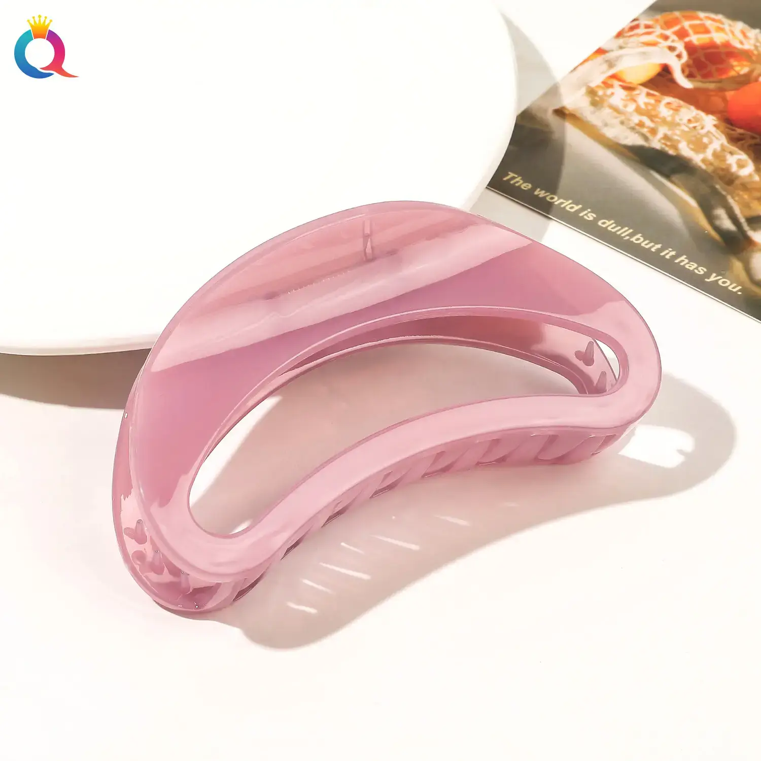 Qiyue Black Shark Hair Clip for Women Men - Image 7