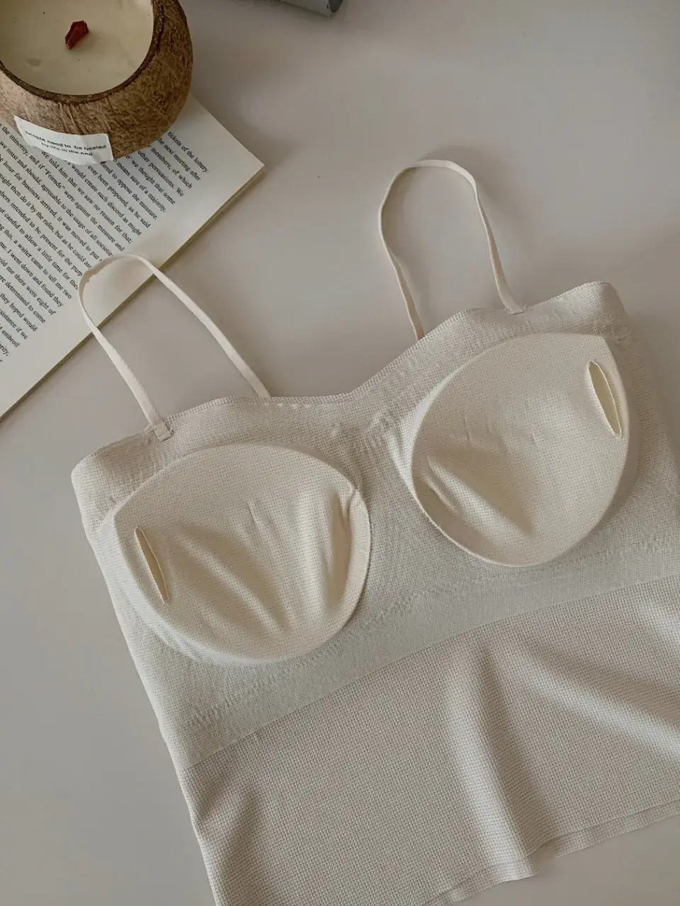 Women's Weight-Loss Camisole Bra-Free Underwear with Chest Pad — feature 10