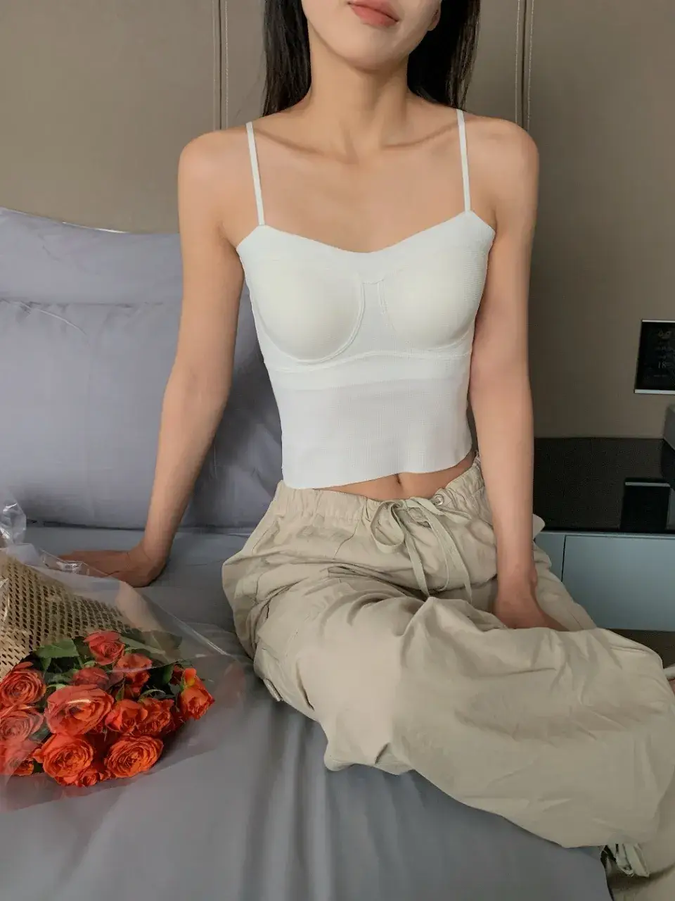 Women's Weight-Loss Camisole Bra-Free Underwear with Chest Pad — feature 15