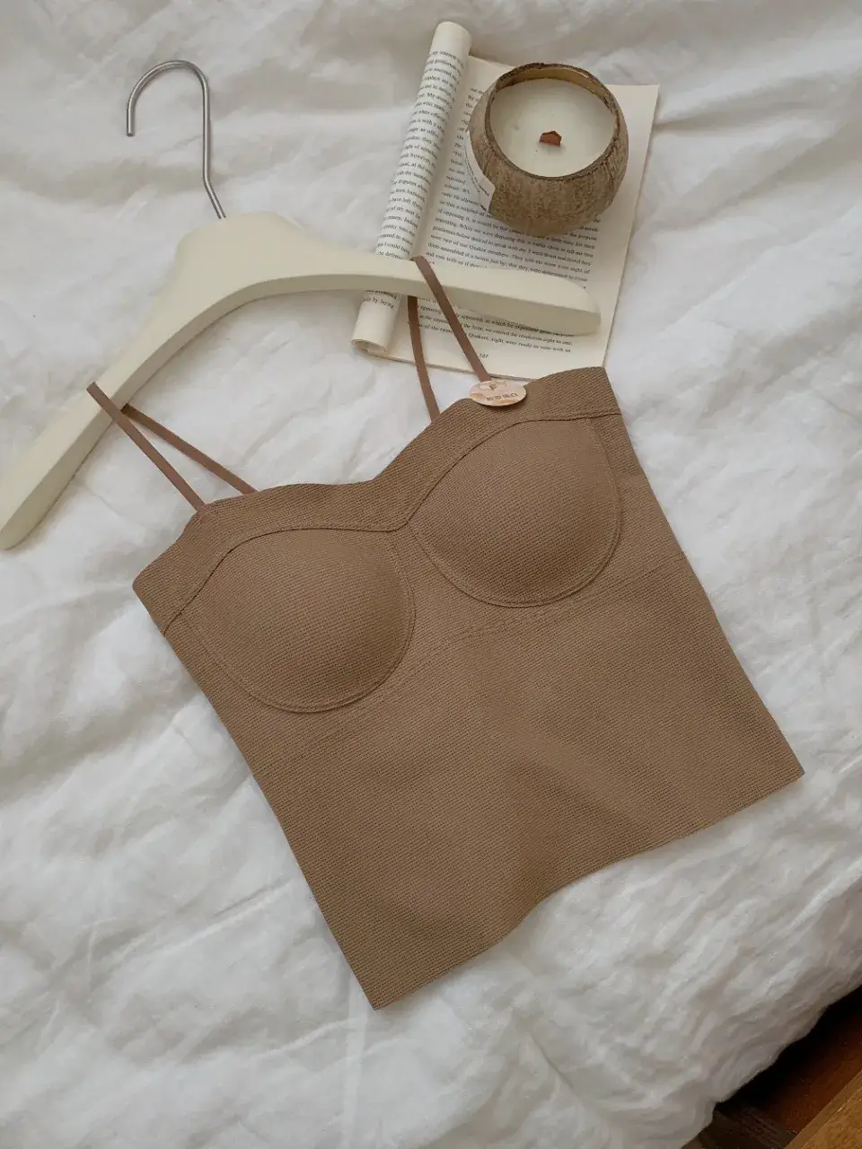 Women's Weight-Loss Camisole Bra-Free Underwear with Chest Pad — feature 23
