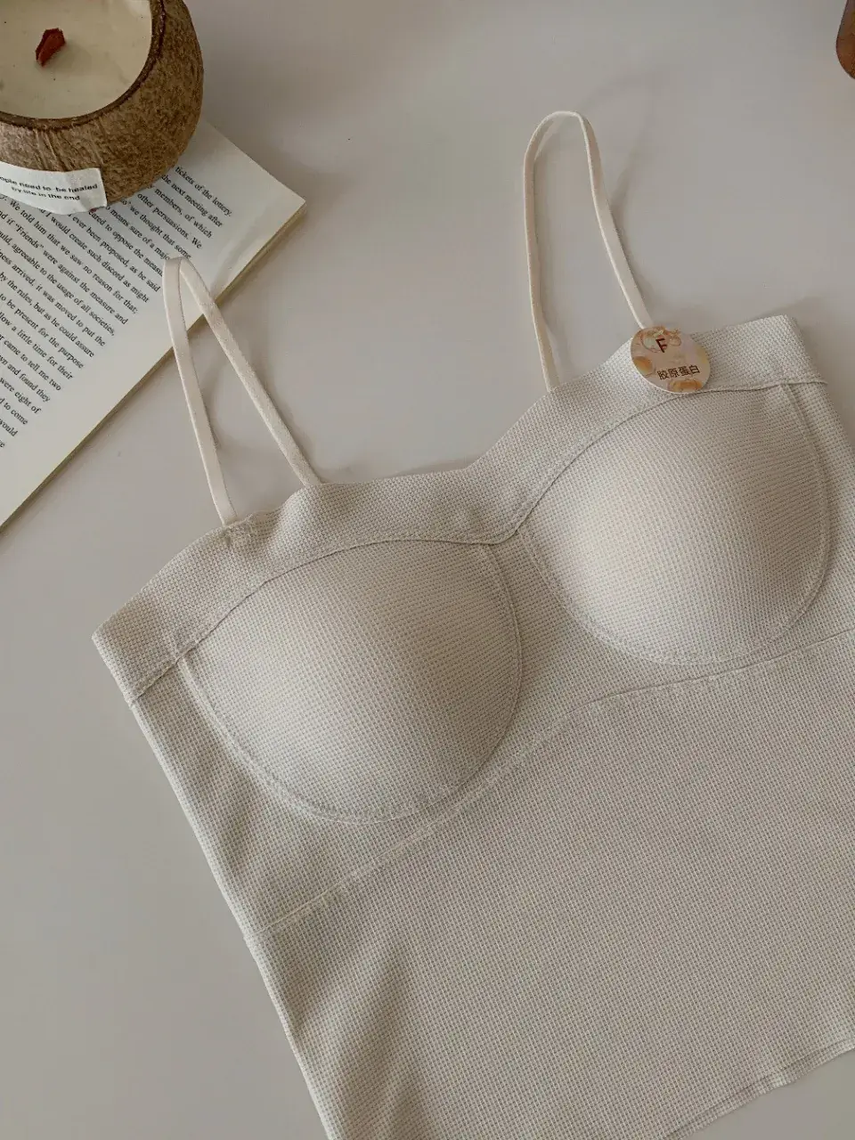 Women's Weight-Loss Camisole Bra-Free Underwear with Chest Pad — feature 8