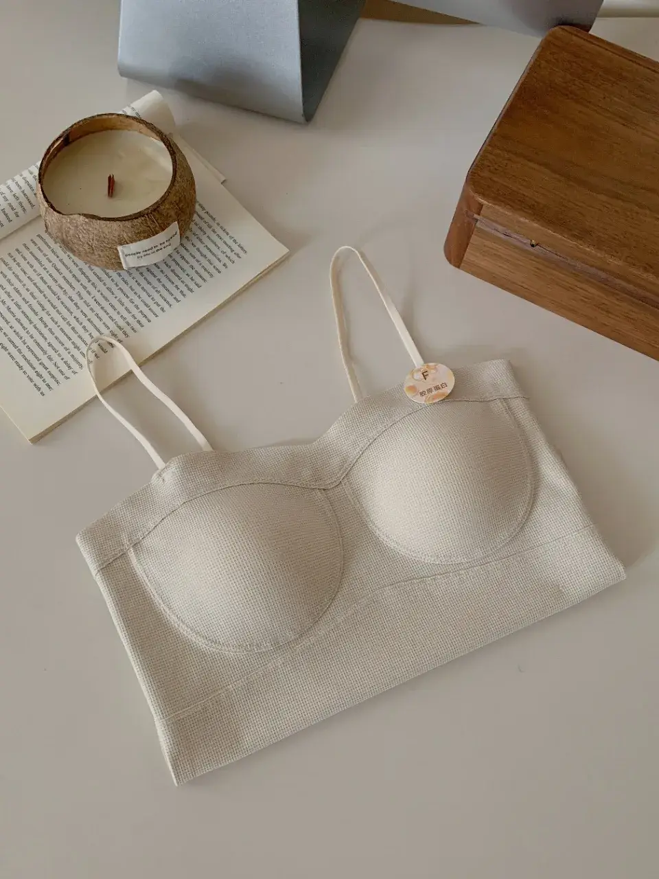 Women's Weight-Loss Camisole Bra-Free Underwear with Chest Pad — feature 9