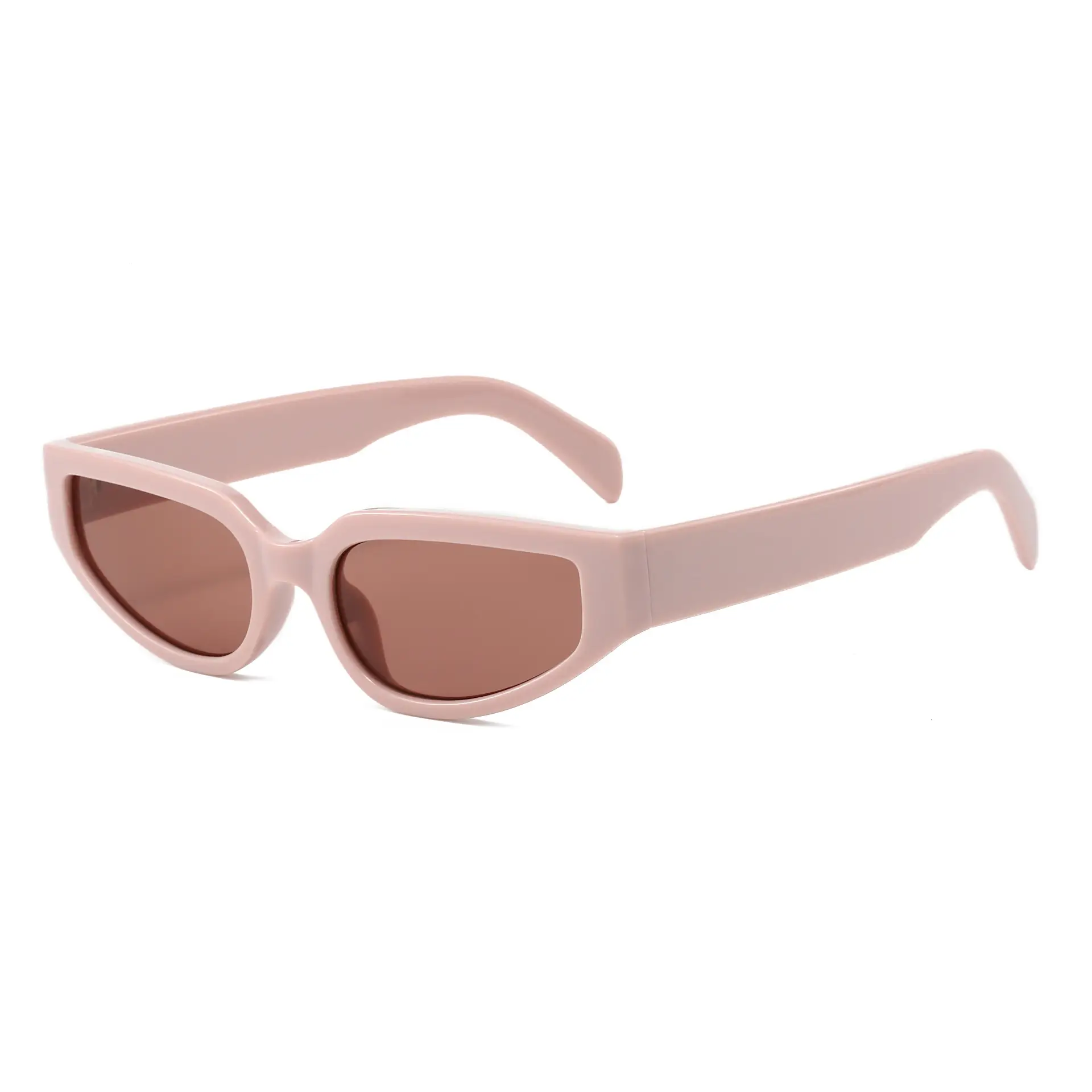 2024 White Retro Cross-Border Sunglasses for Women - Image 9