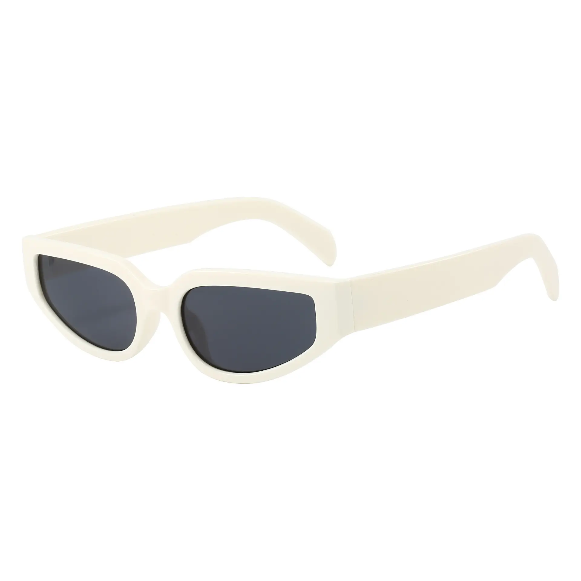 2024 White Retro Cross-Border Sunglasses for Women - Image 10