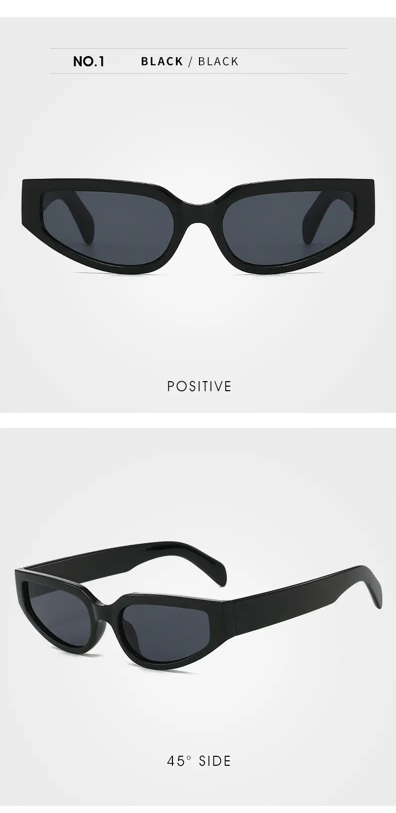 2024 White Retro Cross-Border Sunglasses for Women — feature 12