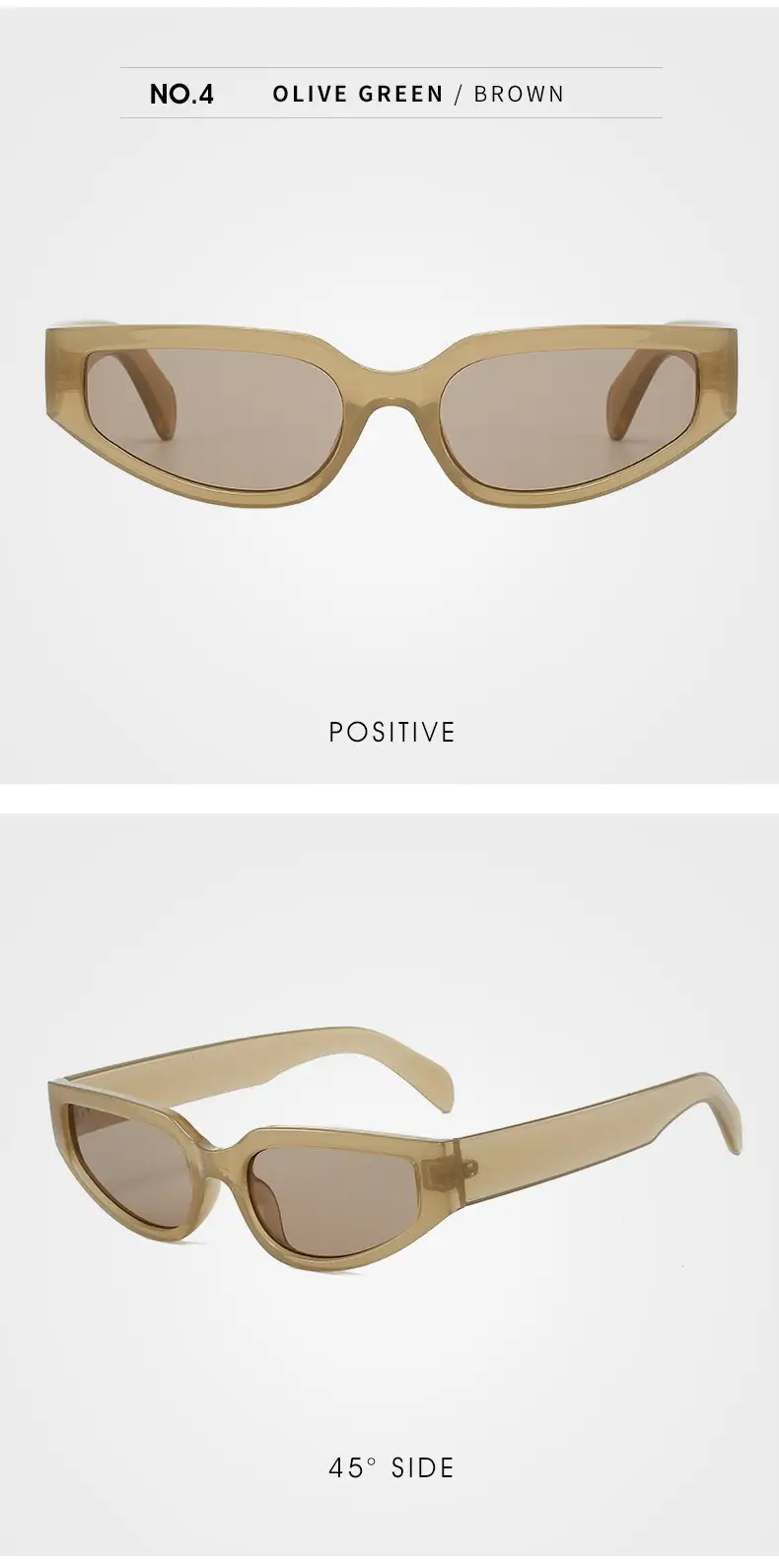 2024 White Retro Cross-Border Sunglasses for Women — feature 16
