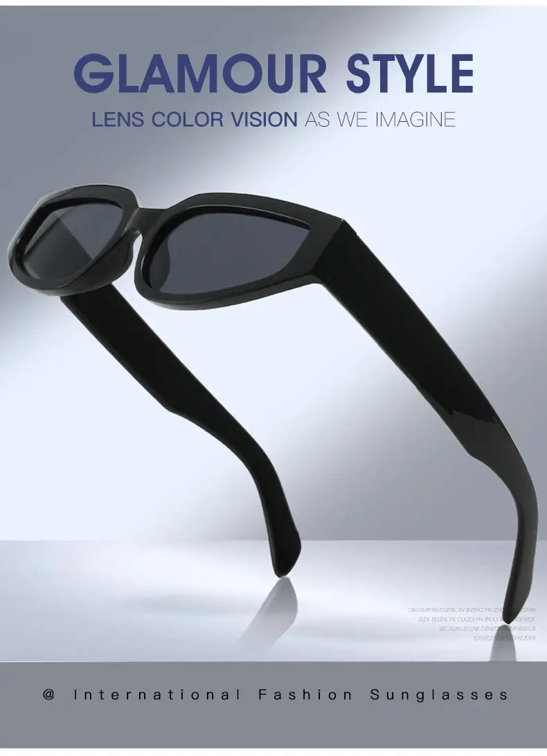 2024 White Retro Cross-Border Sunglasses for Women — feature 4
