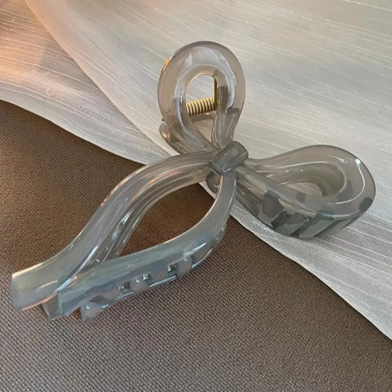 Korean Acrylic Bow Hair Clips Women Spring Summer - Image 5
