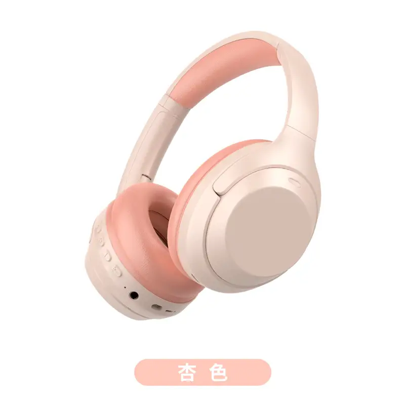 Wireless Bluetooth Headset Pink Beige Gaming Sports β feature 3