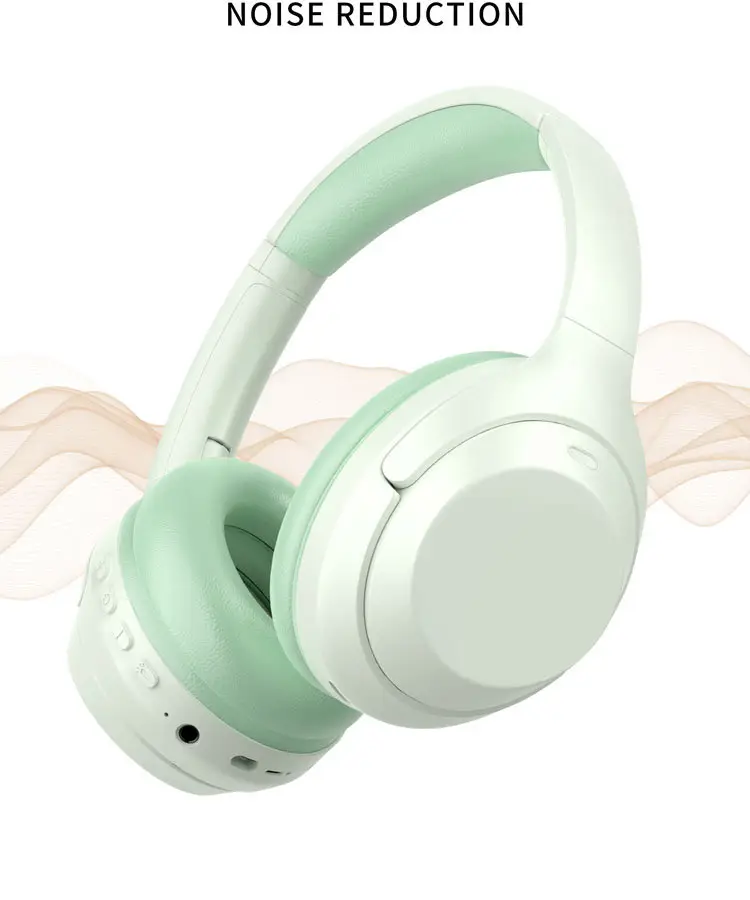 Wireless Bluetooth Headset Pink Beige Gaming Sports β feature 5