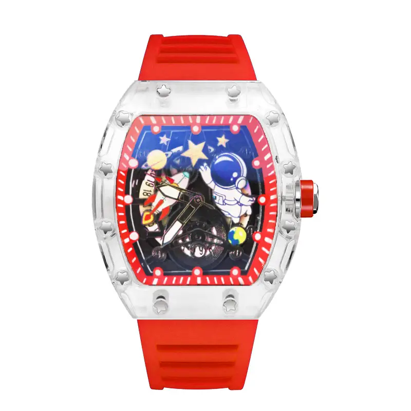 transparent red