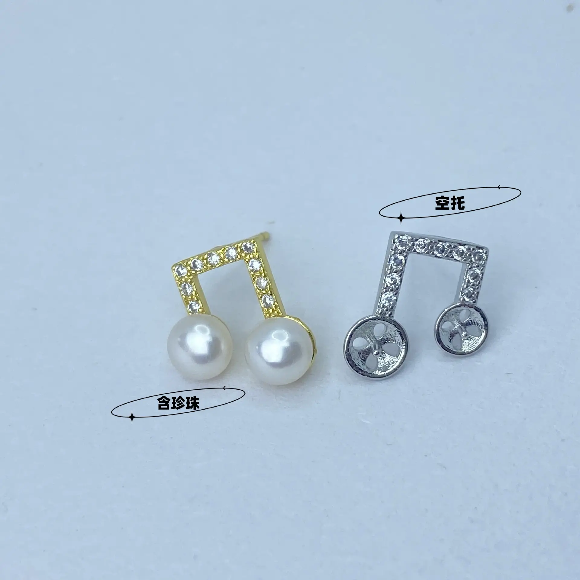 Korean Natural Pearl Earrings for Women - Image 4