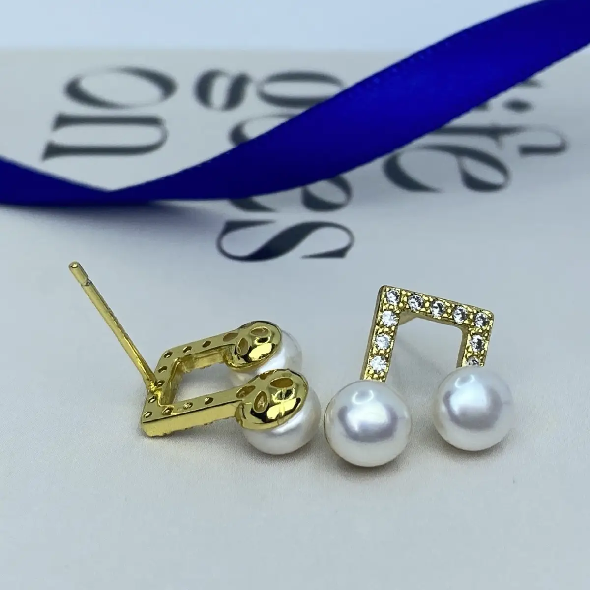 Korean Natural Pearl Earrings for Women - Image 5