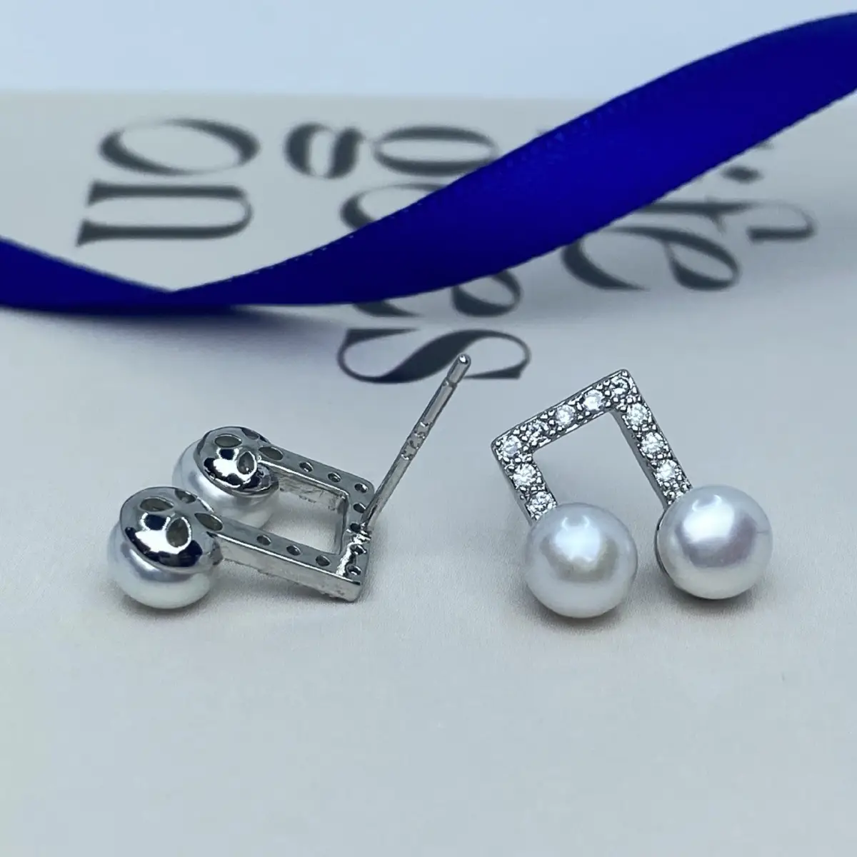 Korean Natural Pearl Earrings for Women - Image 6