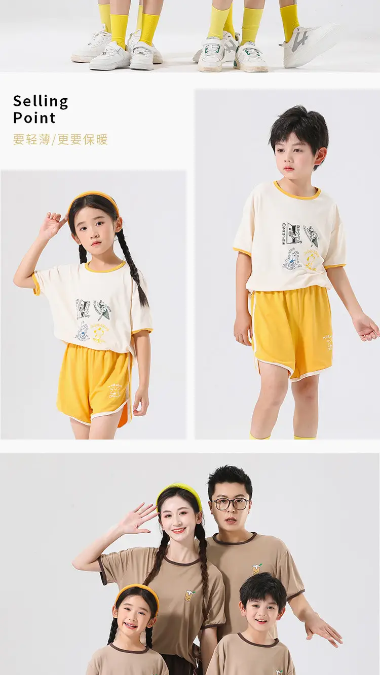 Boys Blue Graphic T-Shirt Shorts Set 2026 — feature 13