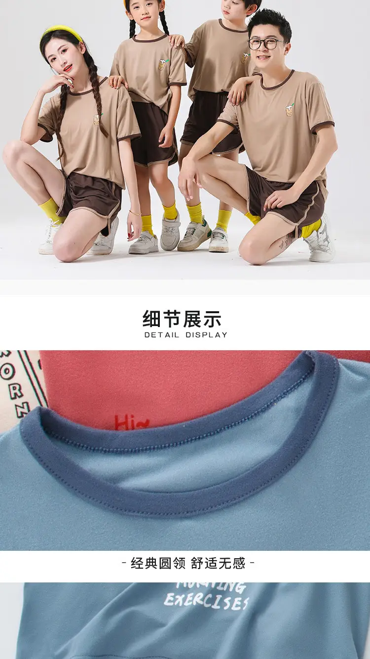 Boys Blue Graphic T-Shirt Shorts Set 2026 — feature 15