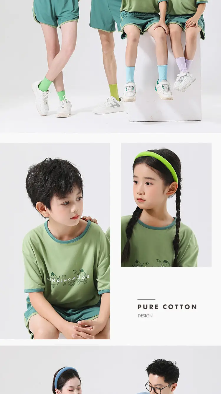 Boys Blue Graphic T-Shirt Shorts Set 2026 — feature 9