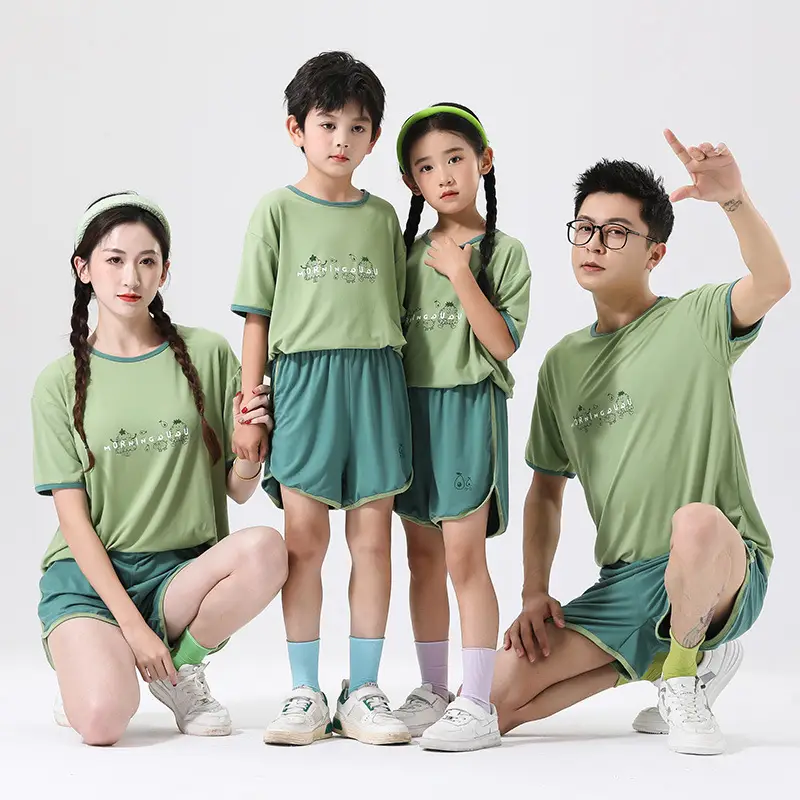 Qi-Sport Short Sleeve suit) Vigorous Green
