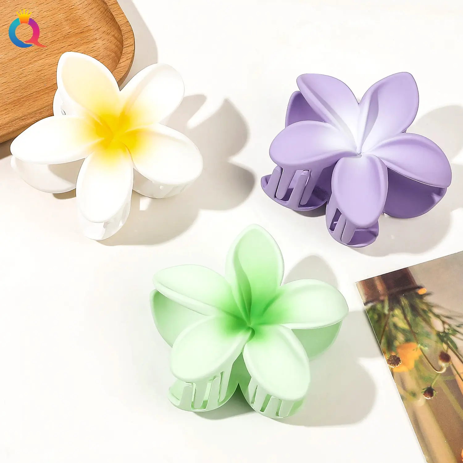 Frosted Butterfly Hair Clip for Women — feature 21
