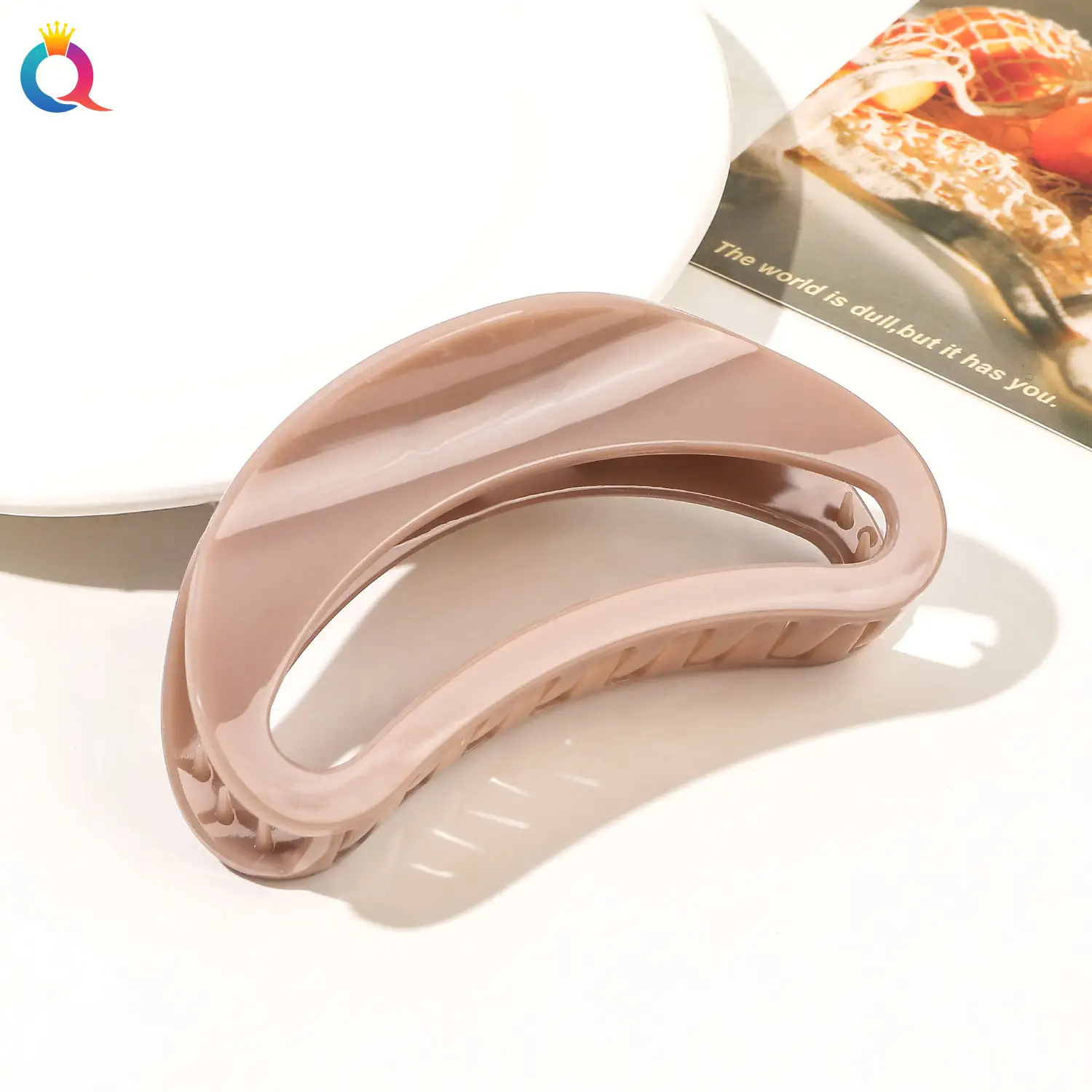 Qiyue Black Shark Hair Grab Clip Large - Image 2