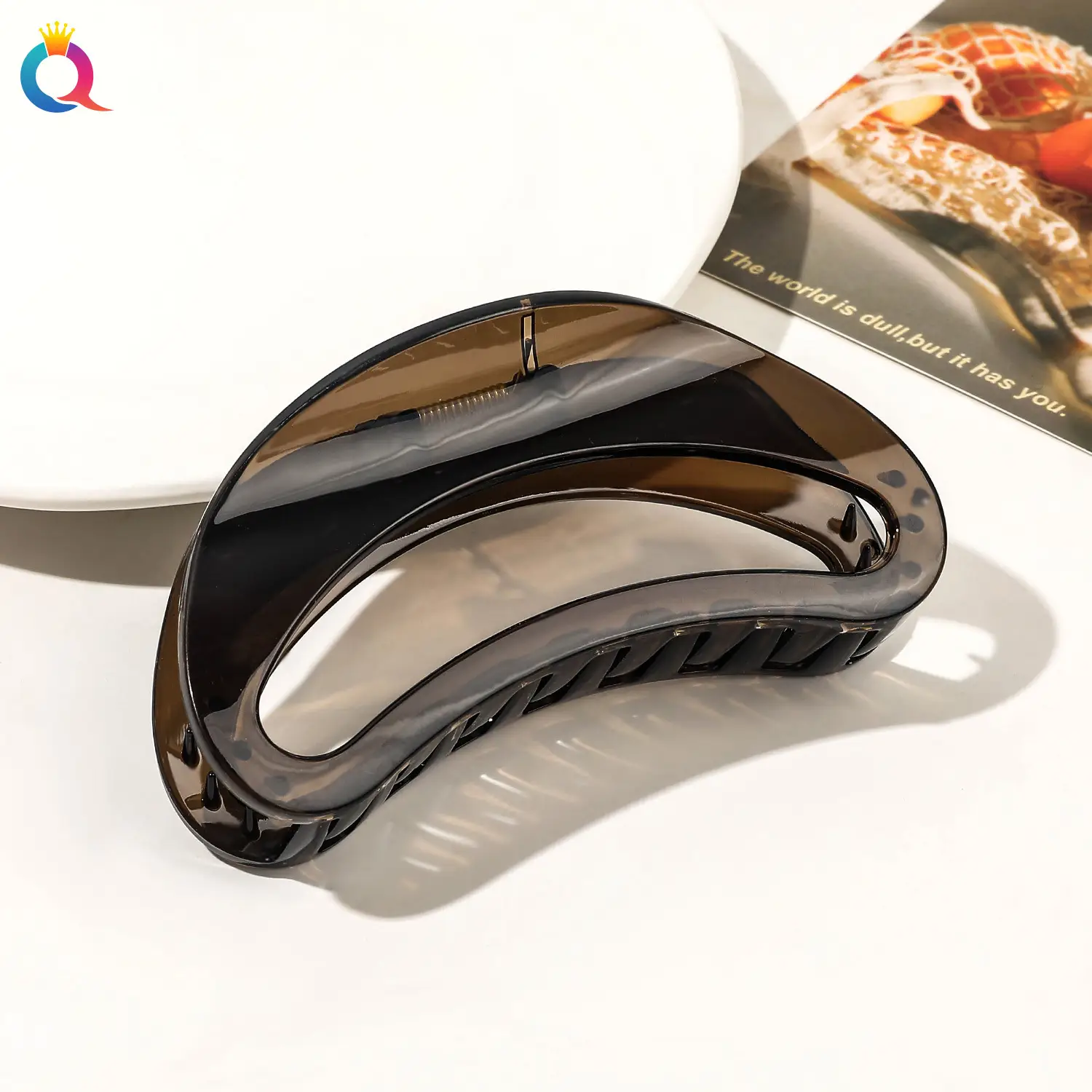 Qiyue Black Shark Hair Grab Clip Large - Image 4