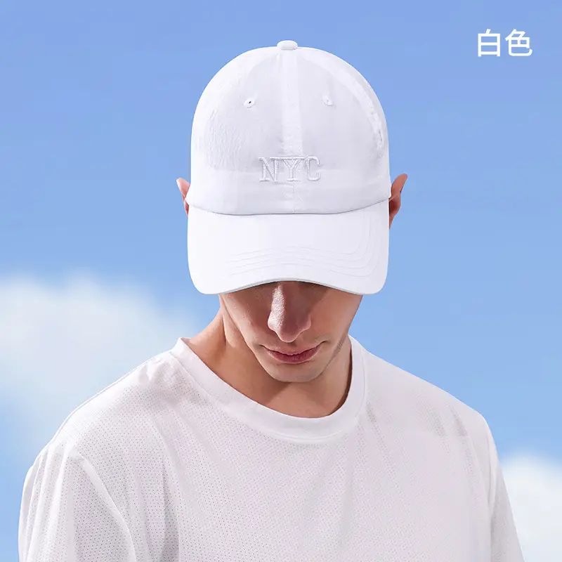 Women Sports Cap Gray Hooded Baseball Hat - Image 6