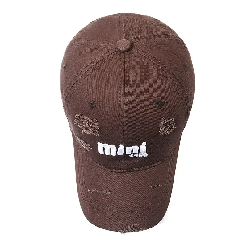 Men Women Gray Embroidered Baseball Cap 956 - Image 9
