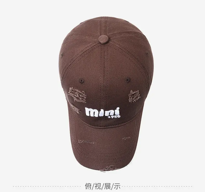 Men Women Gray Embroidered Baseball Cap 956 — feature 12