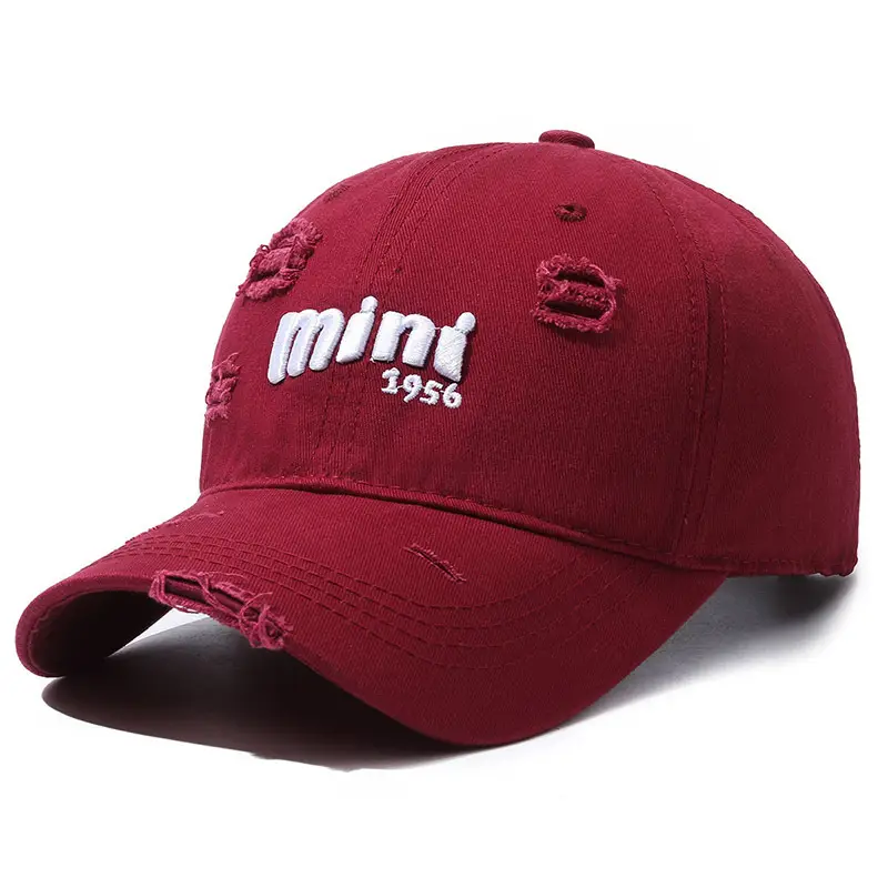 Men Women Gray Embroidered Baseball Cap 956 - Image 4