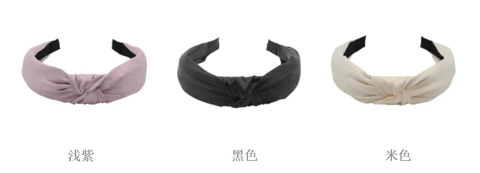 Purple Cross Knot Hair Hoop for Women — feature 7