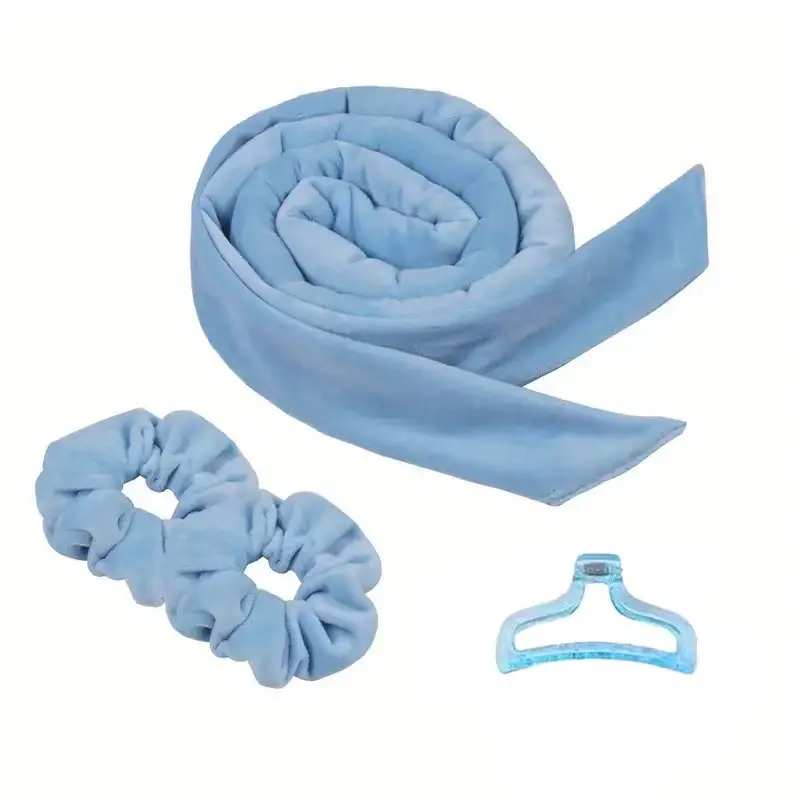 Hot Selling Velvet Bow Curling Hair Stick Set