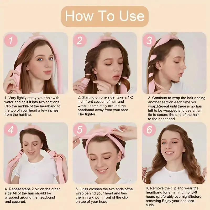 Hot Selling Velvet Bow Curling Hair Stick Set — feature 4