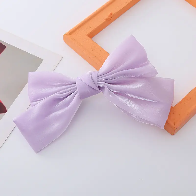 New Mermaid Bow Hairpin for Women's Head Clip — feature 19