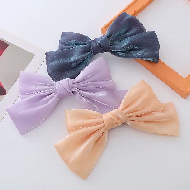 New Mermaid Bow Hairpin for Women's Head Clip — feature 5