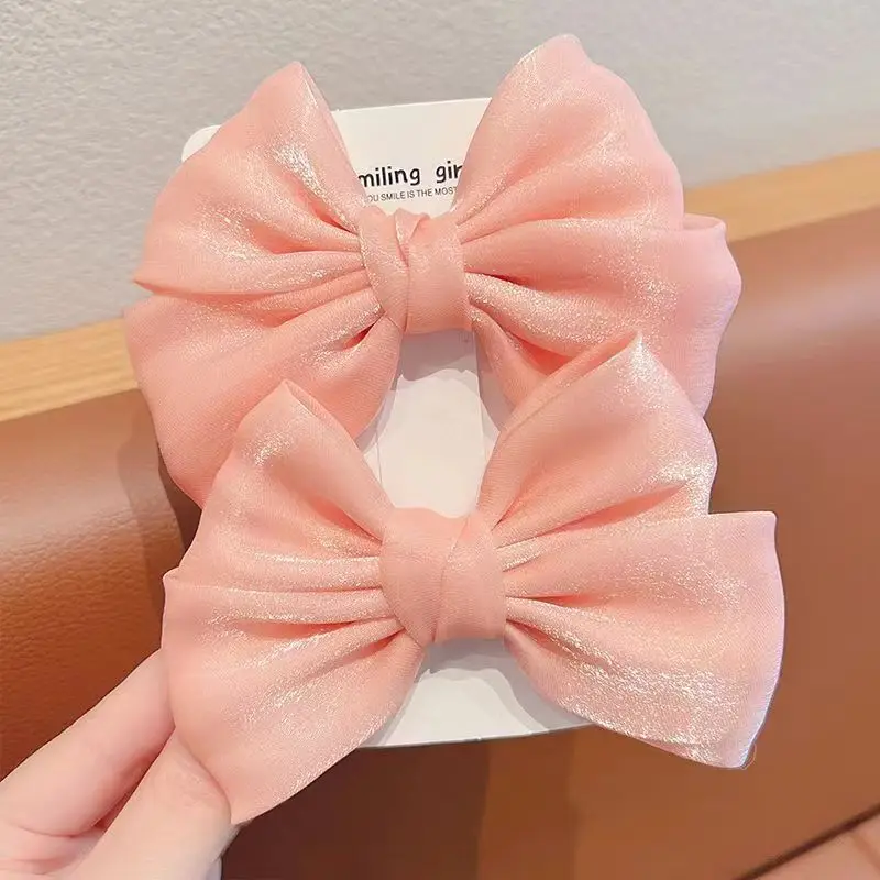 New Mermaid Bow Hairpin for Women's Head Clip - Image 16