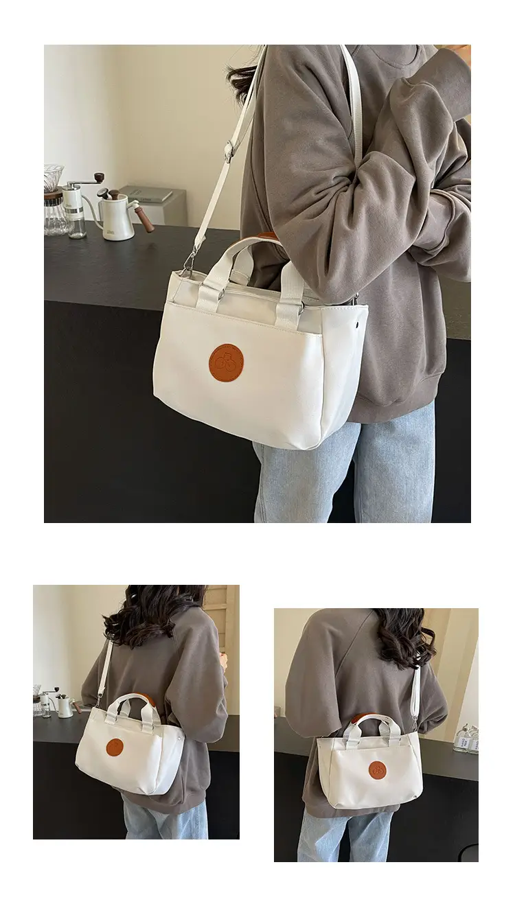 Women's White Leather Shoulder Crossbody Bag 2024 — feature 11