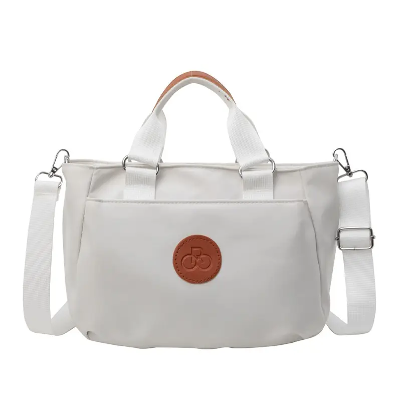 Women's White Leather Shoulder Crossbody Bag 2024 - Image 3