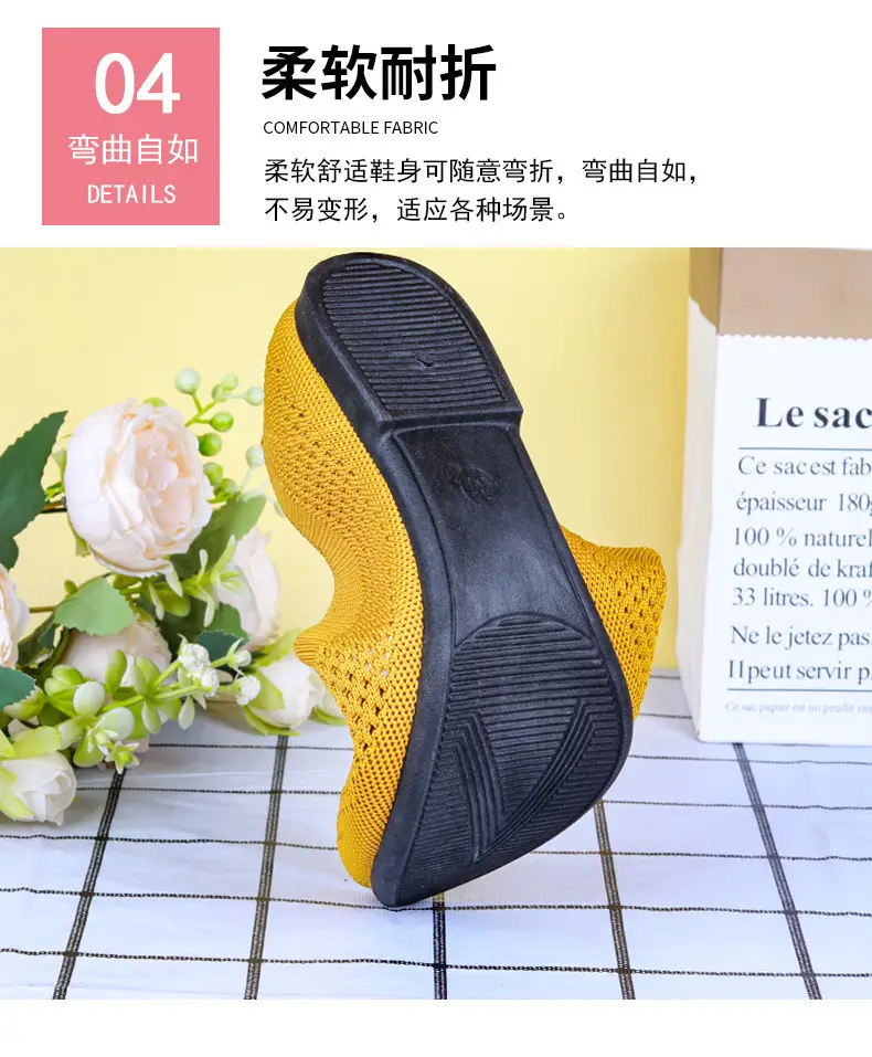 Shoes for Women Spring and Summer New Solid Color Pointed Toe Flat Heel Soft Sole Shoes Casual Breathable Women's Hollow Knitted Shoes — feature 8